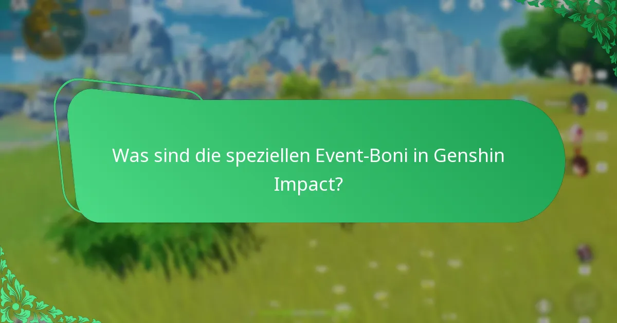 Welche Ressourcenbelohnungen sind in Genshin Impact Events verfügbar?