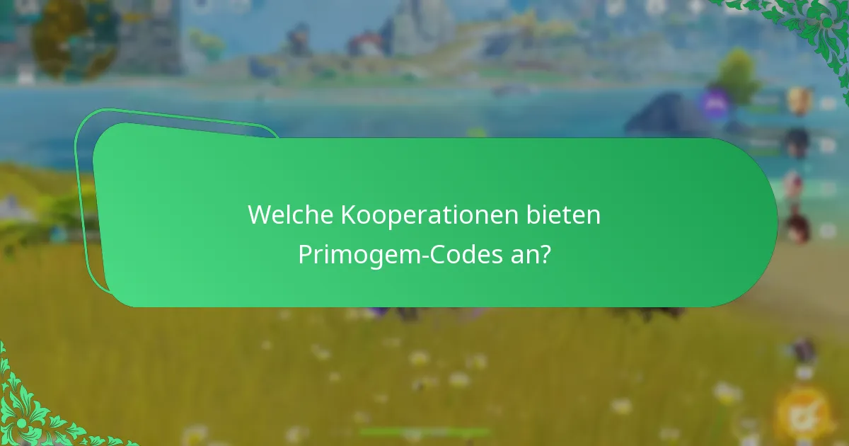 Welche Streamer-Aktionen bieten Primogem-Codes an?