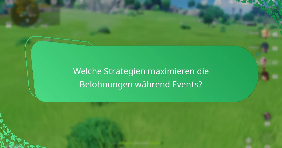 Was empfehlen erfahrene Spieler für die Eventteilnahme?