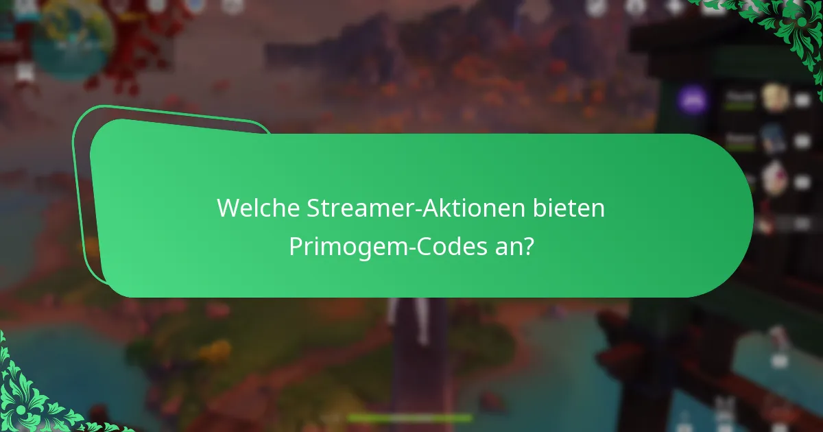 Welche Kooperationen bieten Primogem-Codes an?
